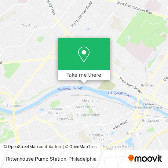 Mapa de Rittenhouse Pump Station