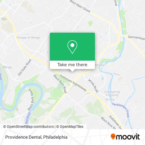 Providence Dental map