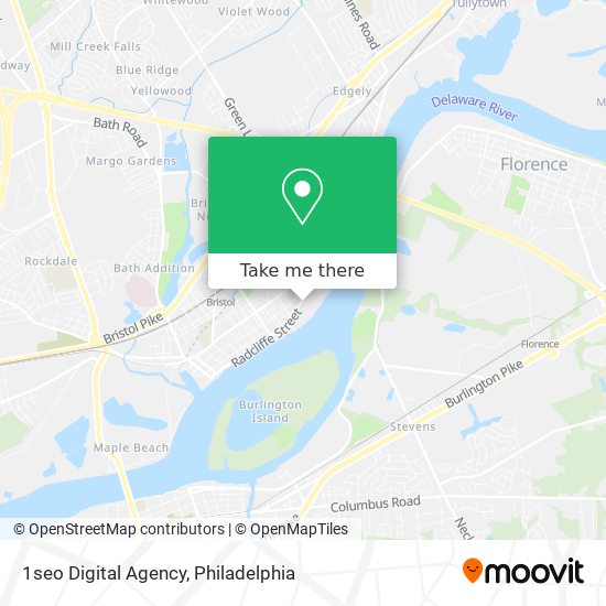 1seo Digital Agency map