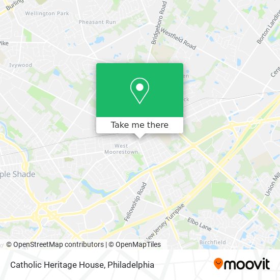 Catholic Heritage House map