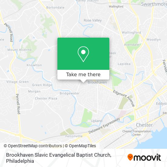 Mapa de Brookhaven Slavic Evangelical Baptist Church