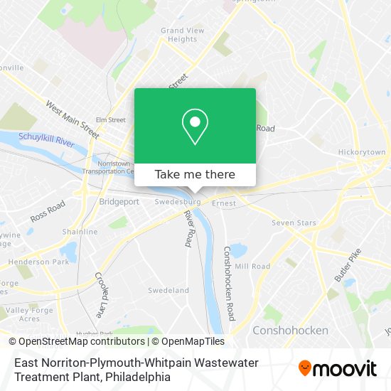 Mapa de East Norriton-Plymouth-Whitpain Wastewater Treatment Plant