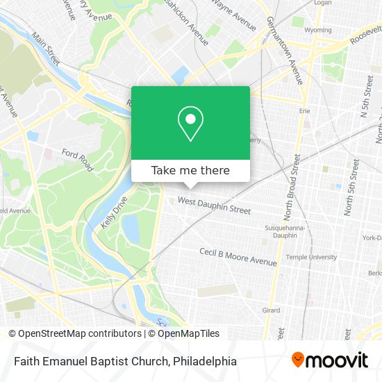 Mapa de Faith Emanuel Baptist Church