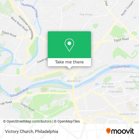 Mapa de Victory Church
