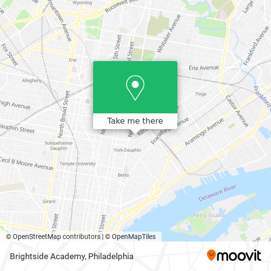 Brightside Academy map