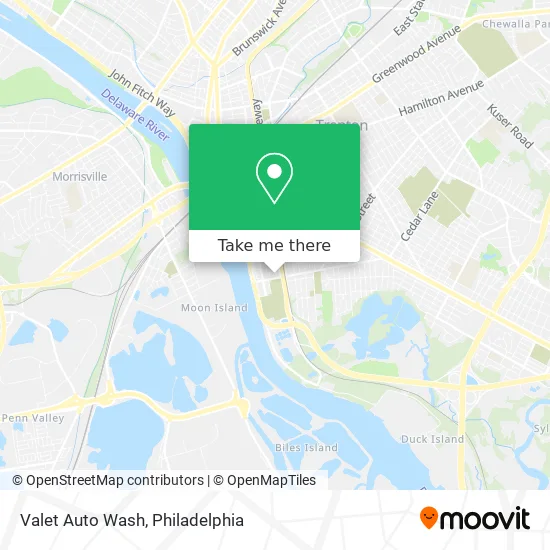 Valet Auto Wash map