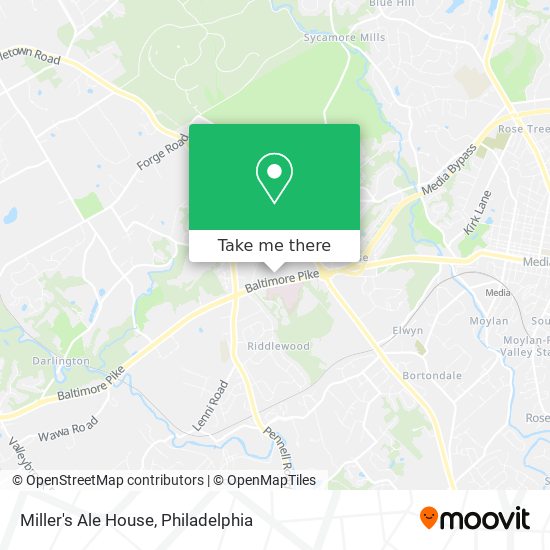 Mapa de Miller's Ale House