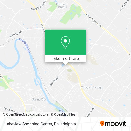 Lakeview Shopping Center map