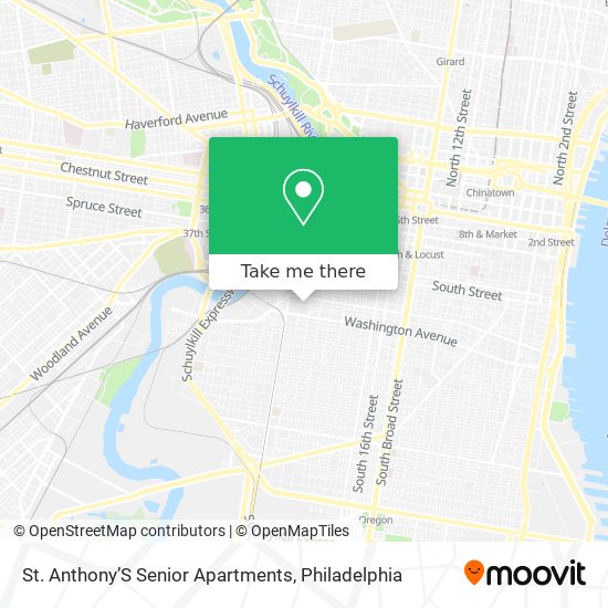 St. Anthony’S Senior Apartments map