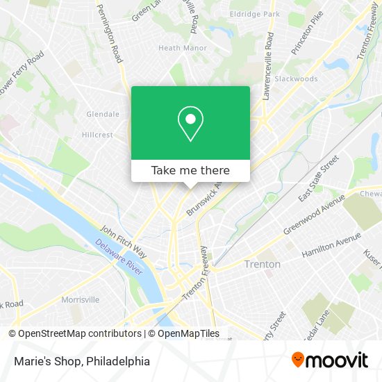 Mapa de Marie's Shop