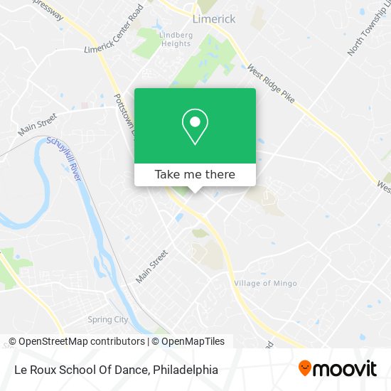 Mapa de Le Roux School Of Dance