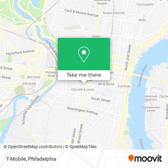 T-Mobile map