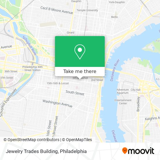 Mapa de Jewelry Trades Building