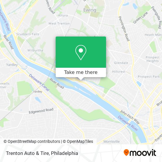 Trenton Auto & Tire map