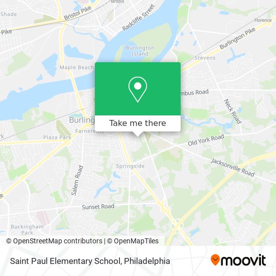 Mapa de Saint Paul Elementary School