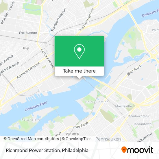 Mapa de Richmond Power Station