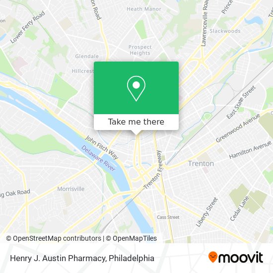 Henry J. Austin Pharmacy map