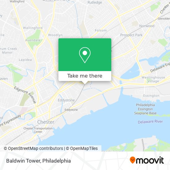 Mapa de Baldwin Tower
