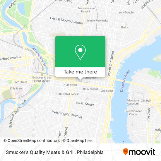 Smucker's Quality Meats & Grill map