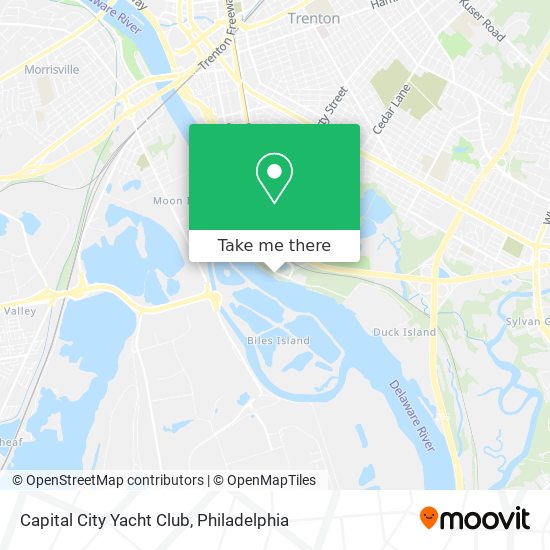Mapa de Capital City Yacht Club