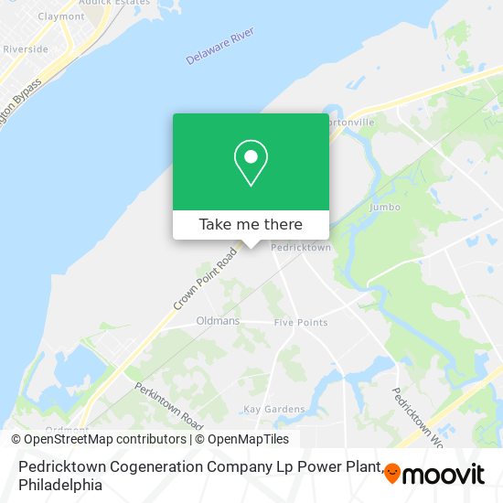 Pedricktown Cogeneration Company Lp Power Plant map