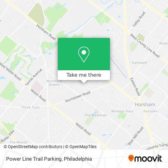 Mapa de Power Line Trail Parking