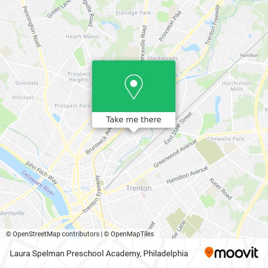 Mapa de Laura Spelman Preschool Academy