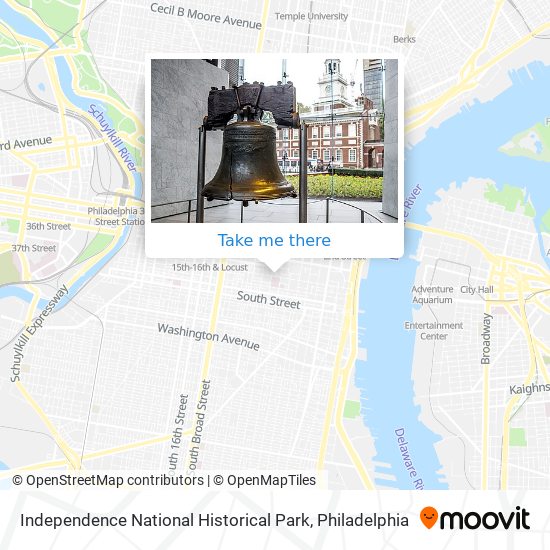 Independence National Historical Park map