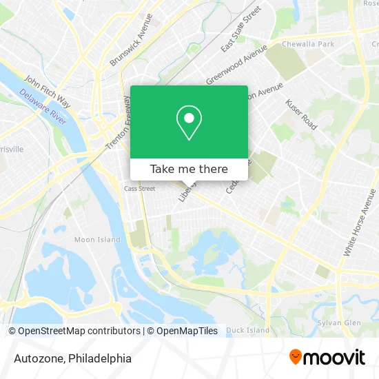 Autozone map