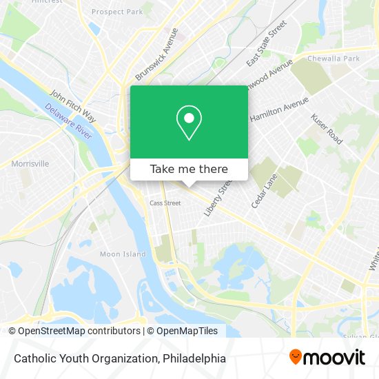 Mapa de Catholic Youth Organization