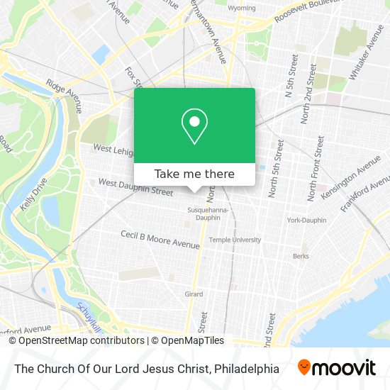 Mapa de The Church Of Our Lord Jesus Christ