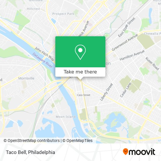 Mapa de Taco Bell