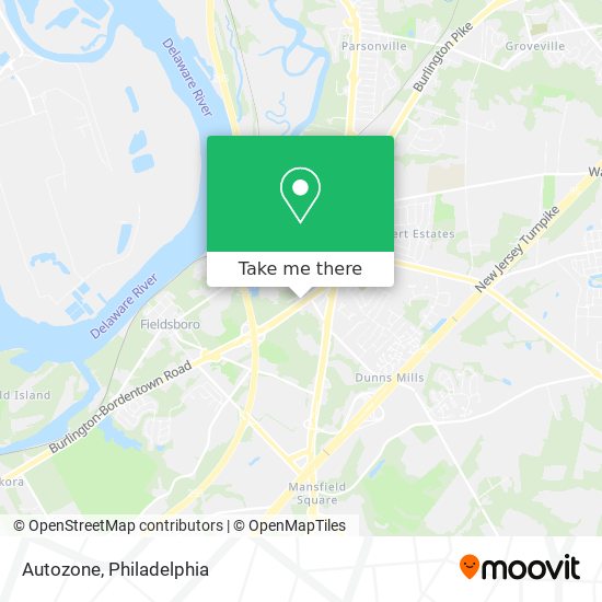 Autozone map