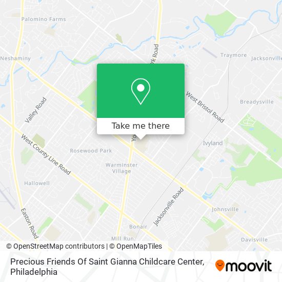 Precious Friends Of Saint Gianna Childcare Center map