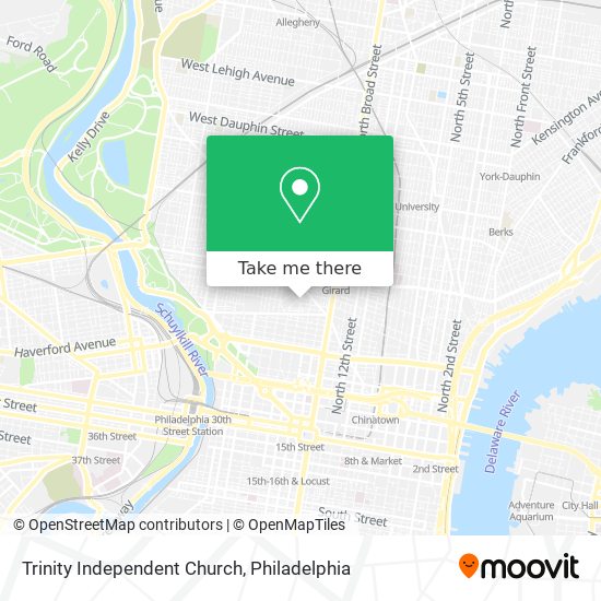 Trinity Independent Church map