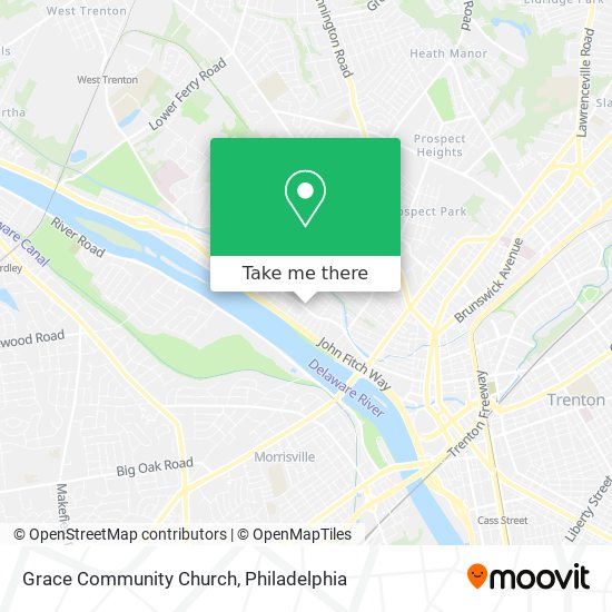 Grace Community Church map