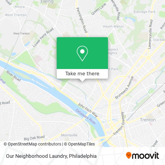 Our Neighborhood Laundry map