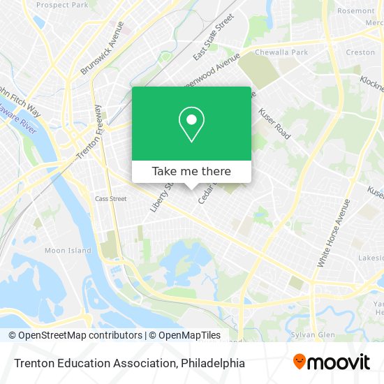 Mapa de Trenton Education Association