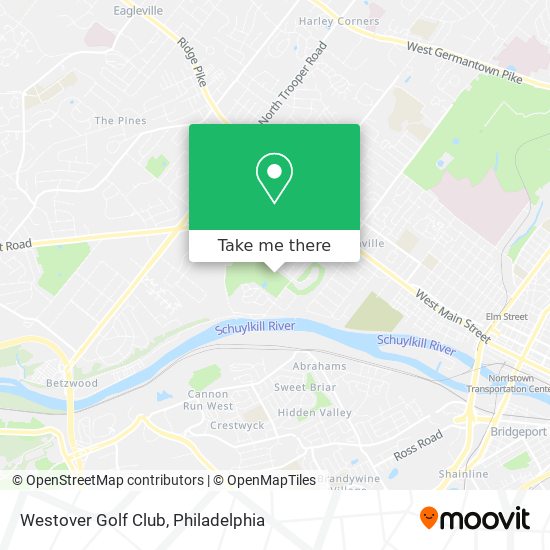 Westover Golf Club map