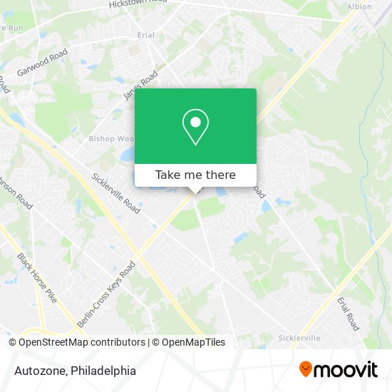 Autozone map