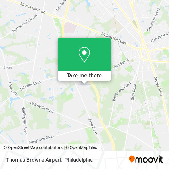 Mapa de Thomas Browne Airpark
