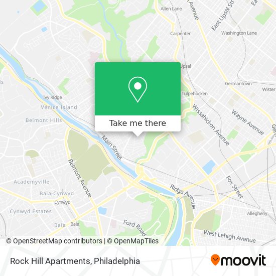 Rock Hill Apartments map