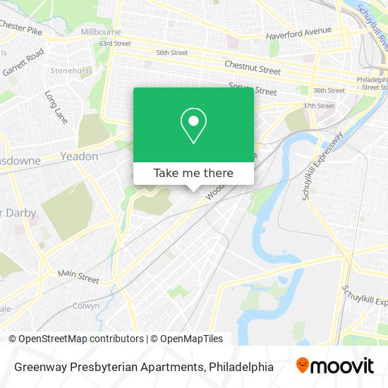 Mapa de Greenway Presbyterian Apartments