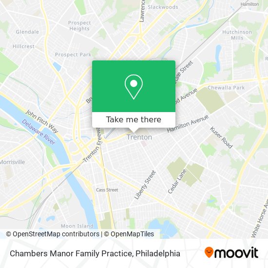 Mapa de Chambers Manor Family Practice