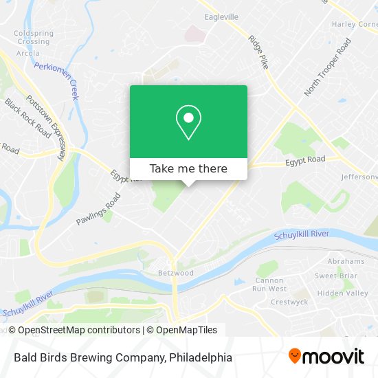 Mapa de Bald Birds Brewing Company