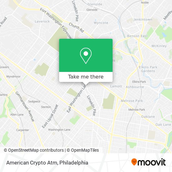 Mapa de American Crypto Atm