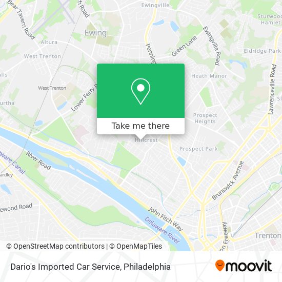 Mapa de Dario's Imported Car Service
