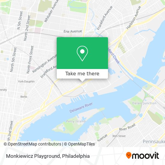 Monkiewicz Playground map