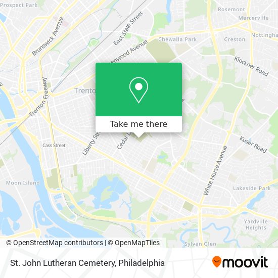 Mapa de St. John Lutheran Cemetery