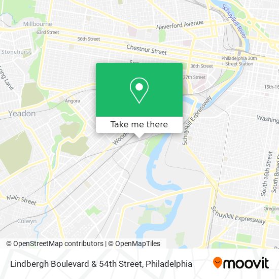 Mapa de Lindbergh Boulevard & 54th Street